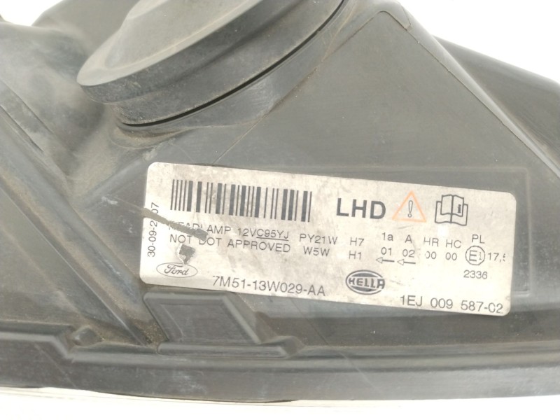 Recambio de faro derecho para ford c-max (cb3) ghia referencia OEM IAM 7M5113W029AA  