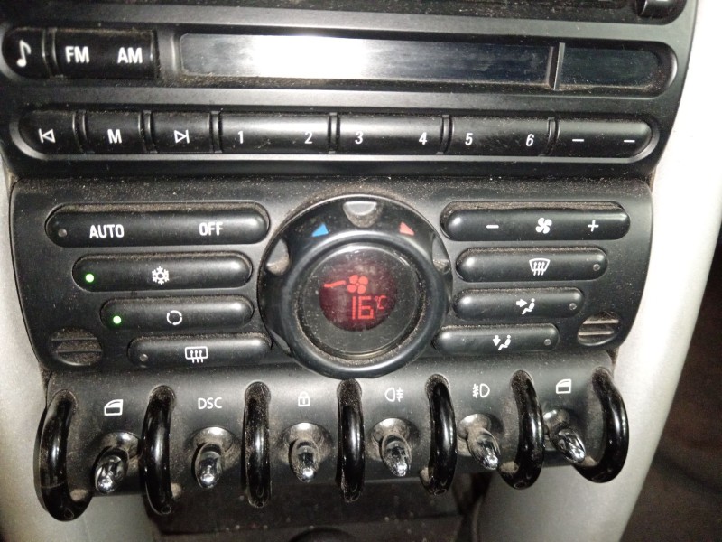 Recambio de mando climatizador para mini mini (r50, r53) cooper s referencia OEM IAM   