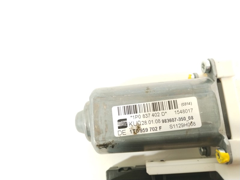 Recambio de motor elevalunas delantero derecho para seat leon (1p1) 1.9 tdi referencia OEM IAM 1K0959792L  