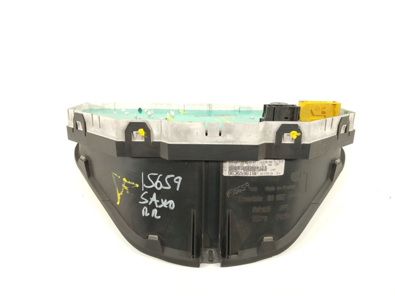Recambio de cuadro instrumentos para citroën saxo (s0, s1) 1.6 vtl, vtr referencia OEM IAM 9636596180   Recambio de cuadro instrumentos para citroën saxo (s0, s1) 1.6 vtl, vtr referencia OEM IAM 9636596180
