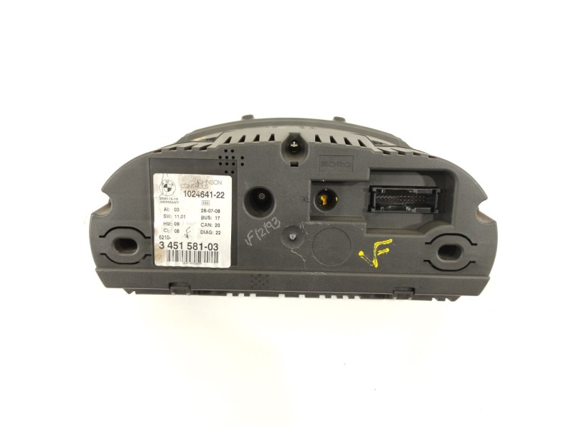 Recambio de cuadro instrumentos para bmw x3 (e83) xdrive 20d referencia OEM IAM 345158103 62103451581 102464122