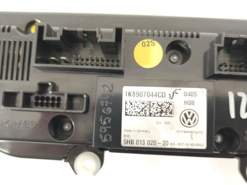 Recambio de mando climatizador para volkswagen caddy furgón/kombi furgón bluemotion referencia OEM IAM 1K8907044CD  