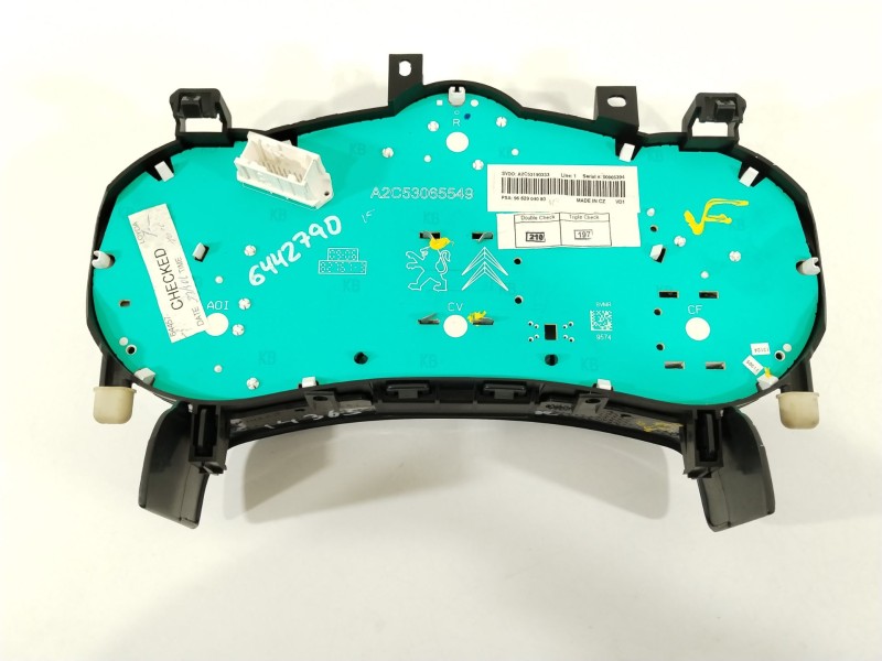 Recambio de cuadro instrumentos para peugeot 207/207+ (wa_, wc_) 1.4 16v referencia OEM IAM 9662904080 A2C53190333 A2C53065549