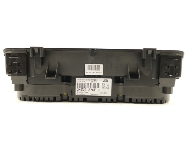 Recambio de cuadro instrumentos para volkswagen caddy furgón/kombi furgón bluemotion referencia OEM IAM 2K5920876F  A2C53348361