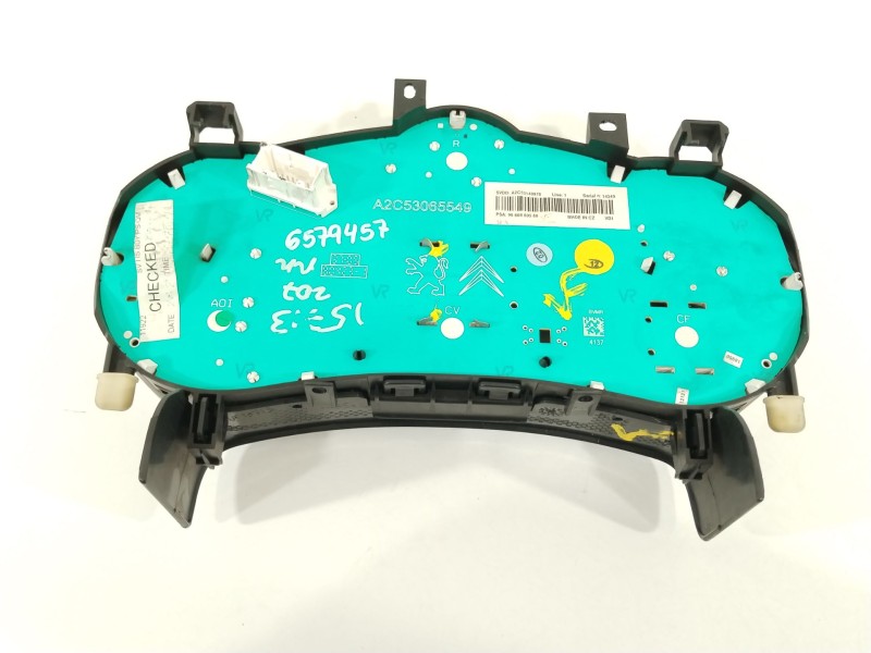 Recambio de cuadro instrumentos para peugeot 207/207+ (wa_, wc_) 1.6 hdi referencia OEM IAM 9660880580 A2C53140976 A2C53065549