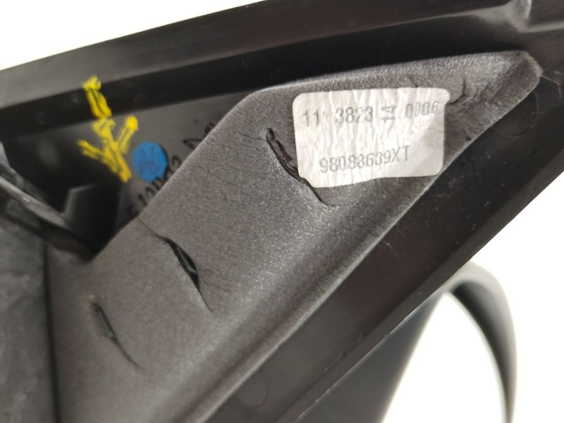 Recambio de retrovisor derecho para peugeot 308 access referencia OEM IAM 98088639XT  