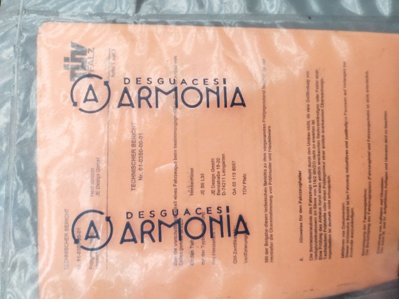 Recambio de paragolpes trasero para audi a4 b6 (8e2) 2.5 tdi referencia OEM IAM 8E5807511  