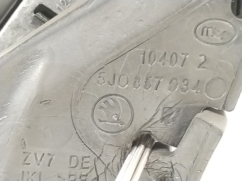 Recambio de retrovisor derecho para skoda fabia ii (542) 1.2 referencia OEM IAM 5J1857508D  5J0857934