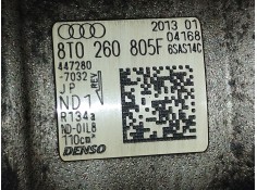 Recambio de compresor aire acondicionado para audi a4 b8 (8k2) 2.0 tdi referencia OEM IAM 8T0260805F  4472807032 2