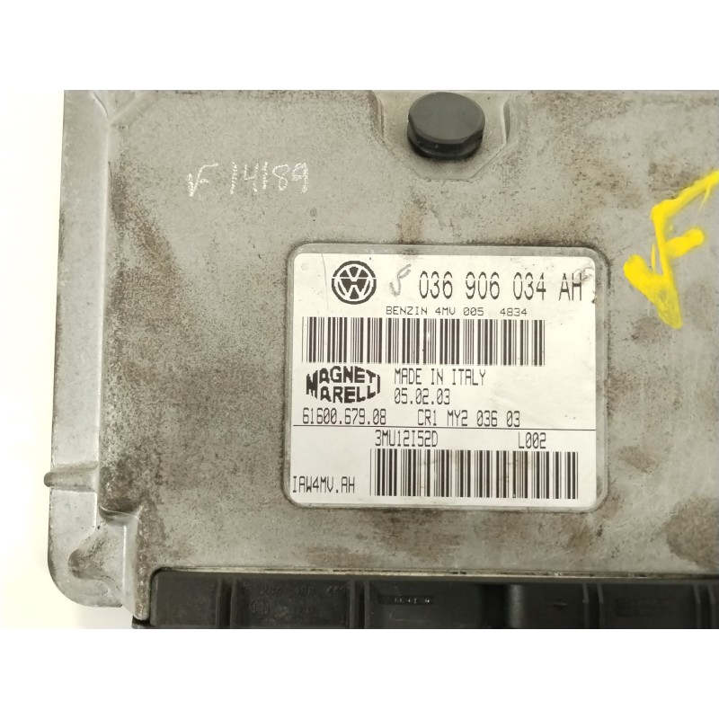 Recambio de centralita motor uce para seat ibiza iii (6l1) 1.4 16v referencia OEM IAM 036906034AH  6160067908