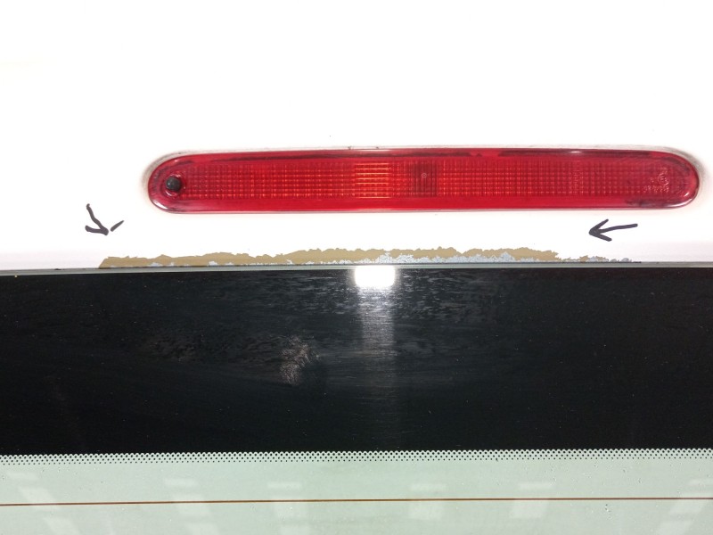 Recambio de porton trasero para peugeot partner kombi outdoor referencia OEM IAM 8701Y6  