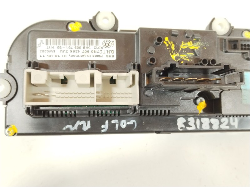 Recambio de mando climatizador para volkswagen golf vi (5k1) 1.6 tdi referencia OEM IAM 7N0907426K  
