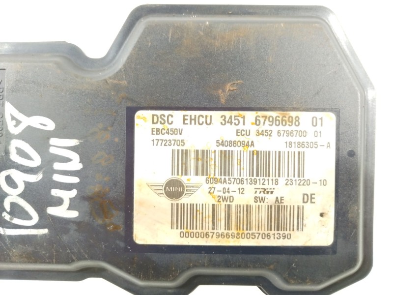 Recambio de abs para bmw mini clubman (r55) cooper d referencia OEM IAM 34516796698 18186305 62896207