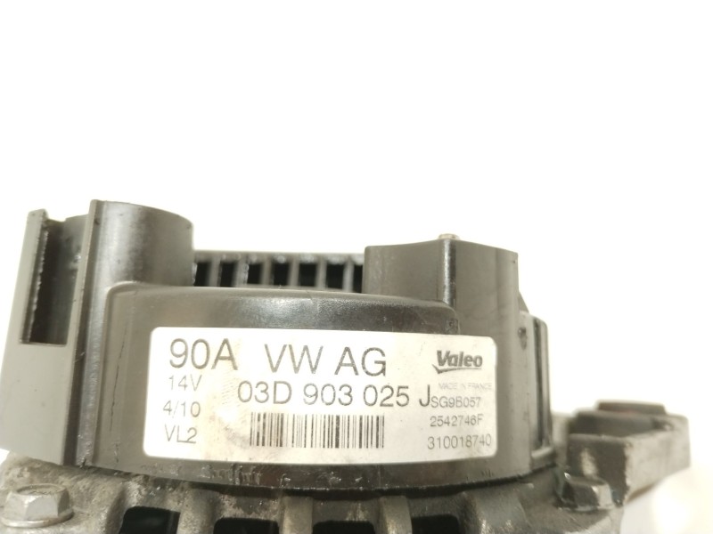 Recambio de alternador para skoda fabia ii (542) 1.2 referencia OEM IAM 03D903025J  
