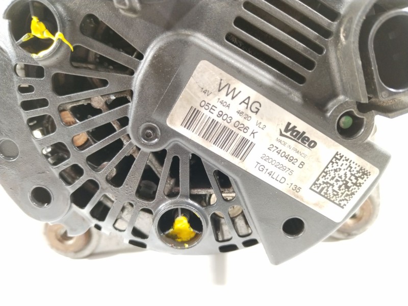 Recambio de alternador para skoda fabia iii (nj3) 1.0 tsi referencia OEM IAM 05E903026K  