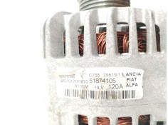Recambio de alternador para alfa romeo giulietta (940_) 1.4 bifuel (940fxa1a, 940fxt1a) referencia OEM IAM 51874105   2