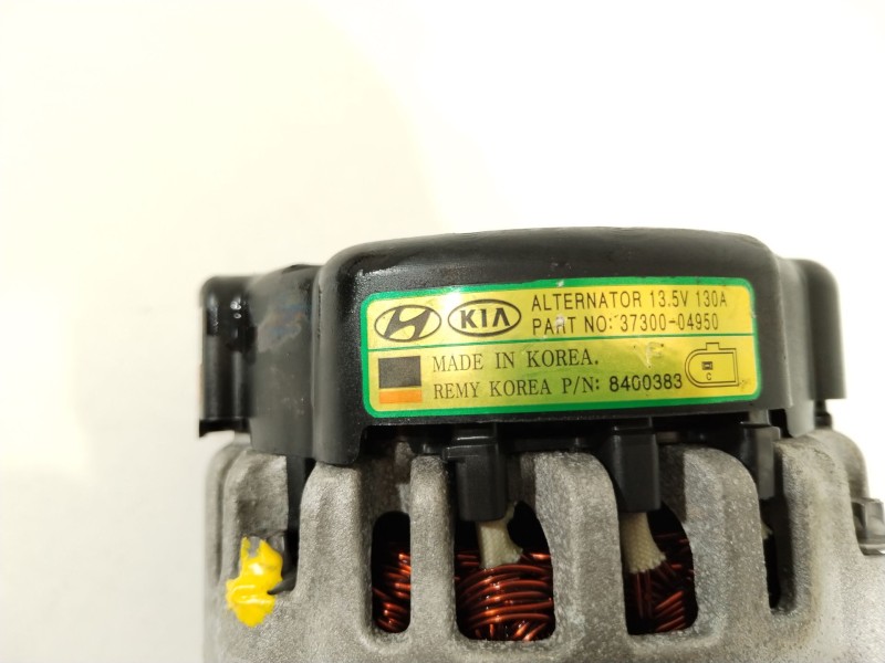 Recambio de alternador para kia stonic (yb) 1.0 t-gdi referencia OEM IAM 3730004950  