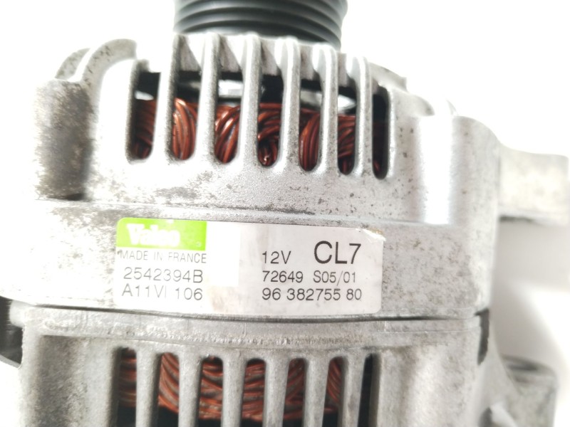 Recambio de alternador para peugeot 206 hatchback (2a/c) 1.4 i referencia OEM IAM 9638275580  