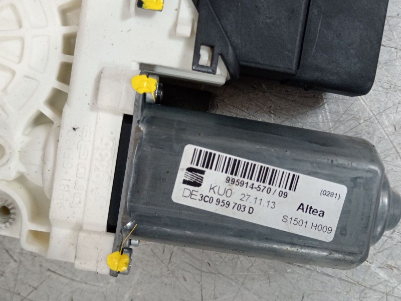 Recambio de elevalunas trasero izquierdo para seat altea xl (5p5) family referencia OEM IAM 5P0839461A  3C0959703D