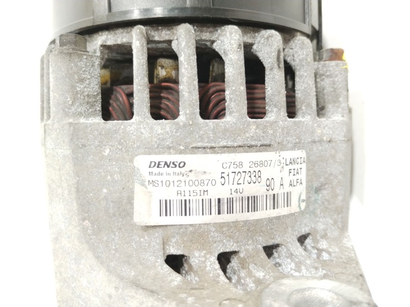 Recambio de alternador para fiat bravo ii (198_) 1.9 d multijet (198axb1a) referencia OEM IAM 51727338  