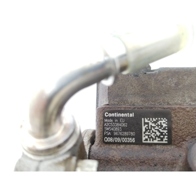 Recambio de bomba inyeccion para mazda 3 sedán (bl) 1.6 mzr cd (bl14) referencia OEM IAM 9676289780  A2C53384062