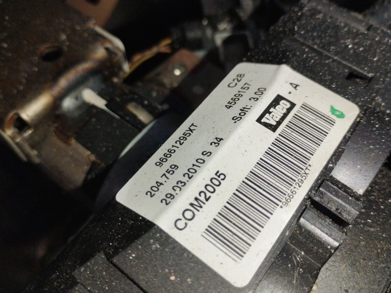 Recambio de mando luces para peugeot 207 sw sport referencia OEM IAM 96661295XT 96637241XT 96655861XT