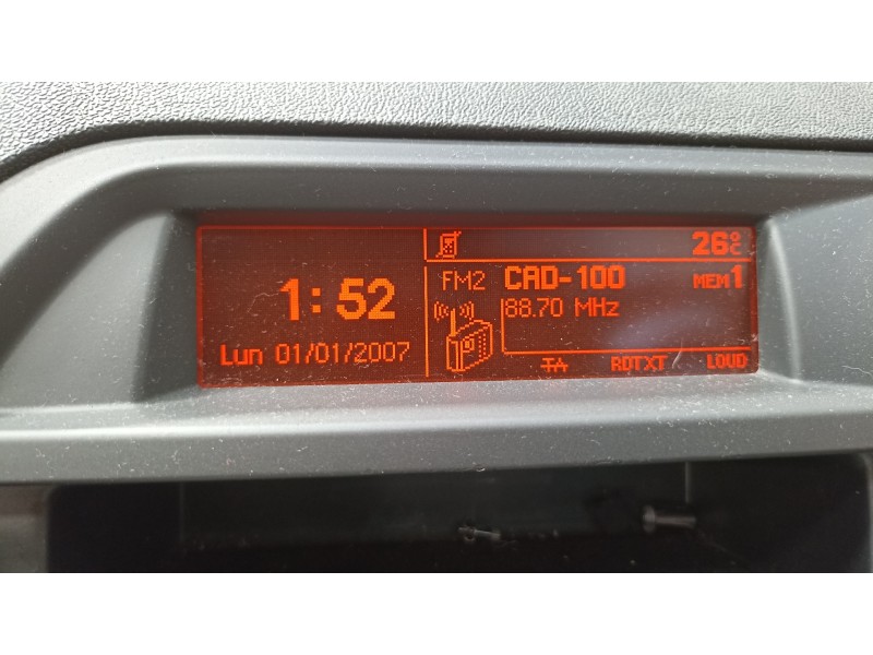 Recambio de pantalla multifuncion para peugeot 5008 premium referencia OEM IAM 9666483680  