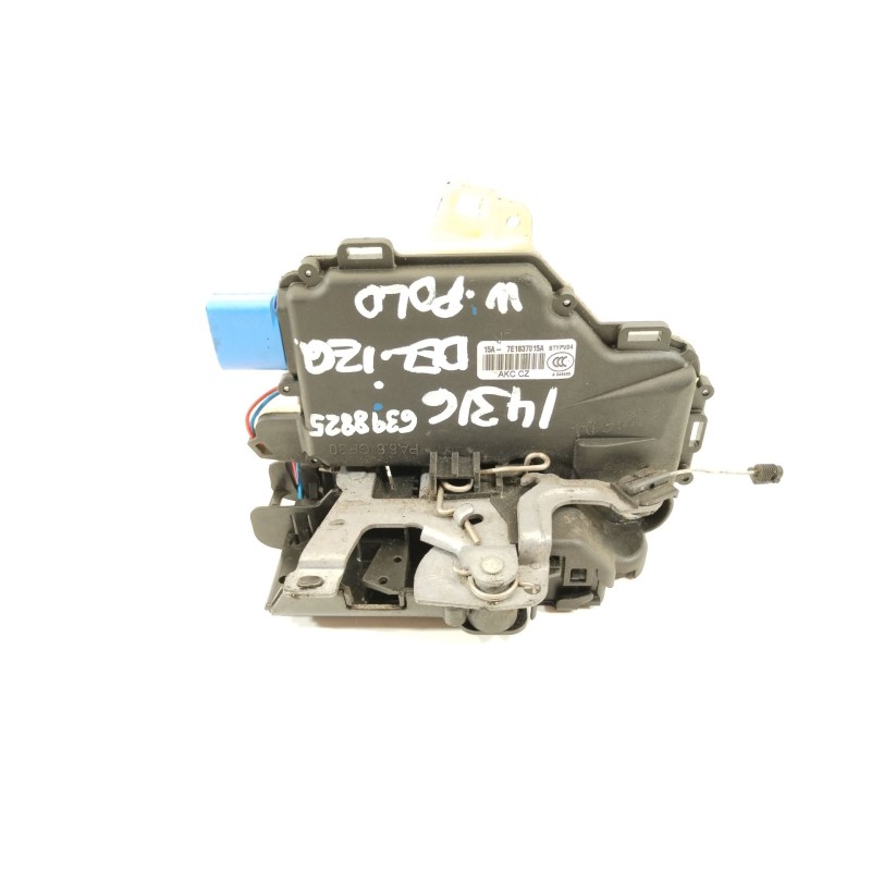 Recambio de cerradura puerta delantera izquierda para volkswagen polo iv (9n_, 9a_) 1.4 tdi referencia OEM IAM 7E1837015A  