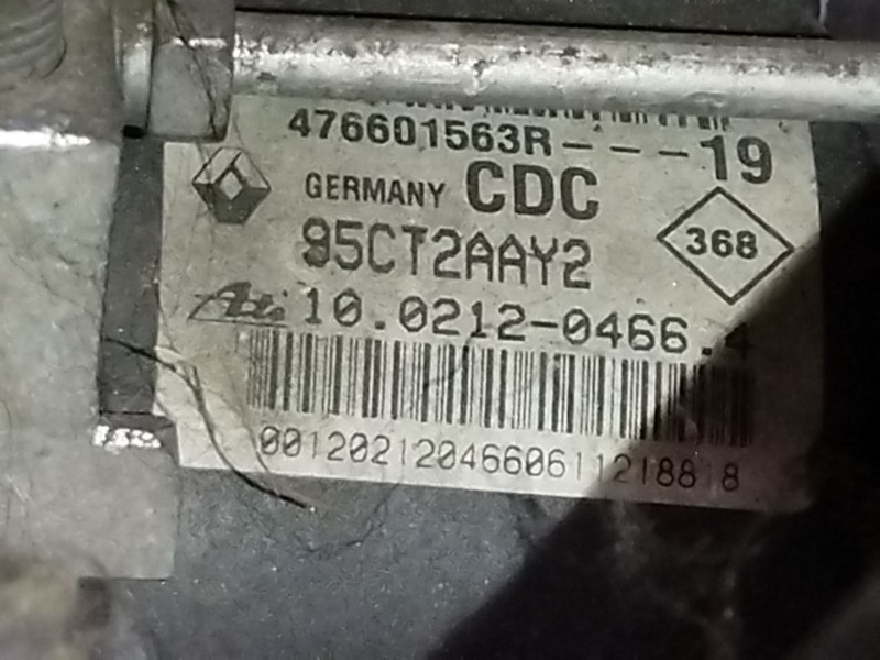 Recambio de abs para renault scénic iii (jz0/1_) 1.5 dci referencia OEM IAM 476601563R  