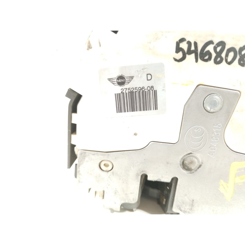 Recambio de cerradura puerta delantera derecha para bmw mini clubman (r55) cooper d referencia OEM IAM 275259608 2752596 5121275