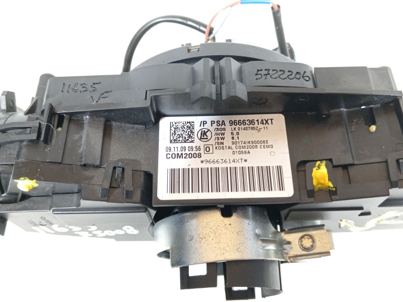 Recambio de mando luces para peugeot 5008 premium referencia OEM IAM 96663614XT  