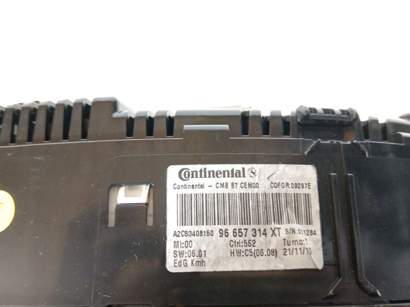 Recambio de cuadro instrumentos para citroën c4 ii (nc_) 1.6 hdi 110 referencia OEM IAM 96657314XT  