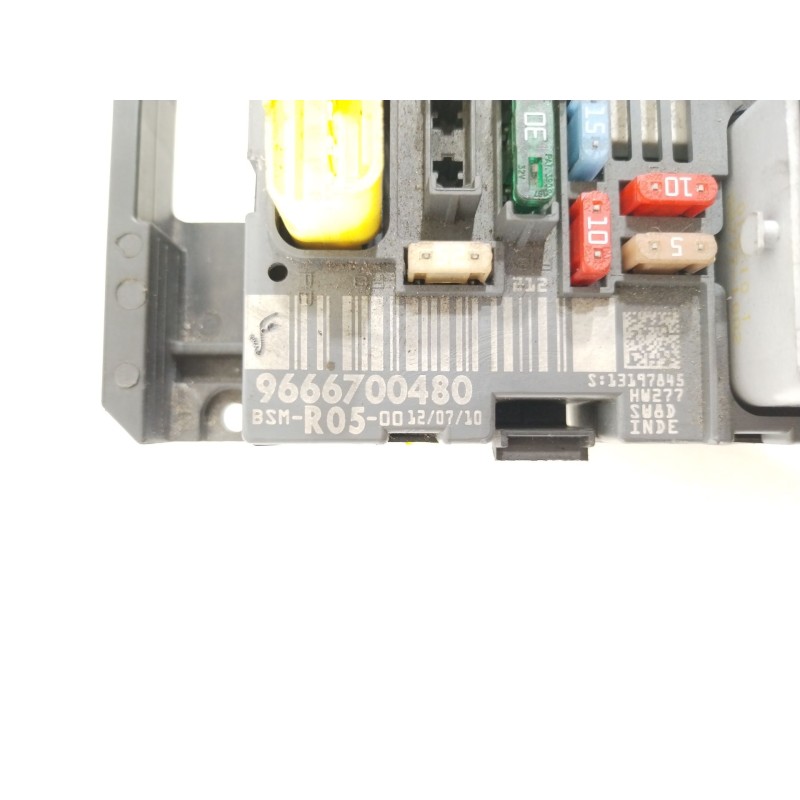 Recambio de caja reles / fusibles para citroën c4 i (lc_) 1.6 hdi referencia OEM IAM 9666700480  BSMR0500 Recambio de caja reles / fusibles para citroën c4 i (lc_) 1.6 hdi referencia OEM IAM 9666700480  BSMR0500