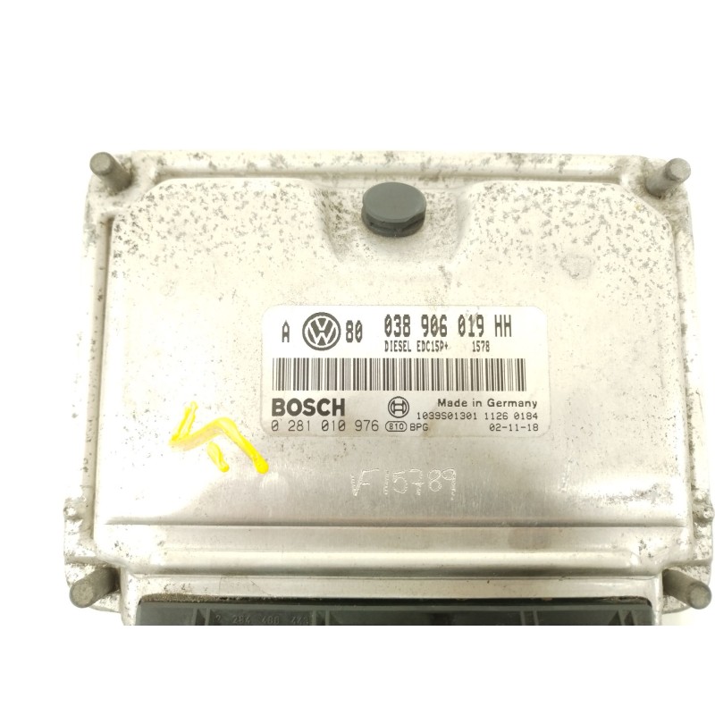 Recambio de centralita motor uce para volkswagen golf iv (1j1) 1.9 tdi referencia OEM IAM 038906019HH  0281010976