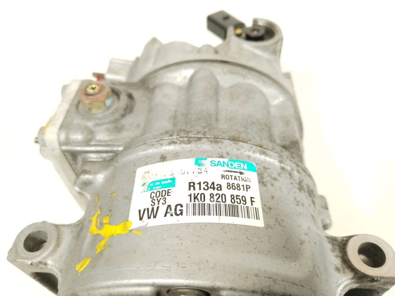 Recambio de compresor aire acondicionado para skoda octavia ii (1z3) 1.9 tdi referencia OEM IAM 1K0820859F  
