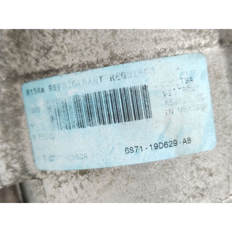 Recambio de compresor aire acondicionado para ford mondeo iii (b5y) 2.0 tdci referencia OEM IAM 6S7119D629AB  