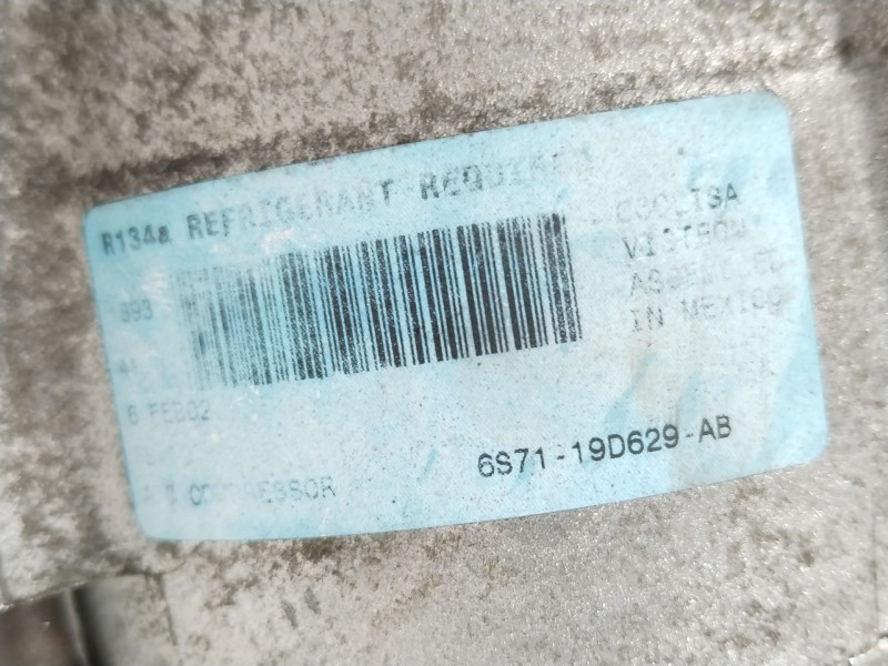 Recambio de compresor aire acondicionado para ford mondeo iii (b5y) 2.0 tdci referencia OEM IAM 6S7119D629AB  