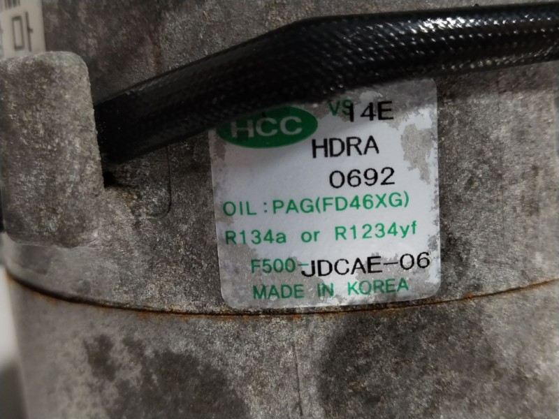 Recambio de compresor aire acondicionado para hyundai i30 (gd) 1.4 cat referencia OEM IAM F500JDCAE06  