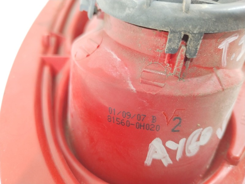 Recambio de piloto trasero izquierdo para toyota aygo (kgb/wnb) básico referencia OEM IAM 815600H020  