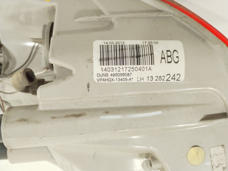 Recambio de piloto trasero izquierdo para opel astra j sports tourer enjoy referencia OEM IAM 13282242  