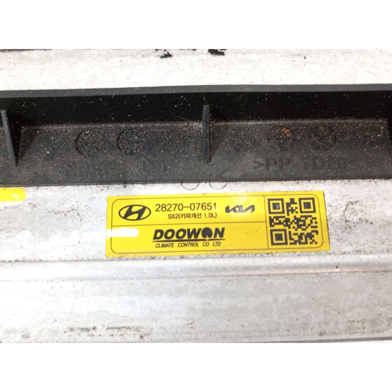 Recambio de intercooler para hyundai kona (os, ose, osi) 1.0 t-gdi hybrid 48v referencia OEM IAM 2827007651  