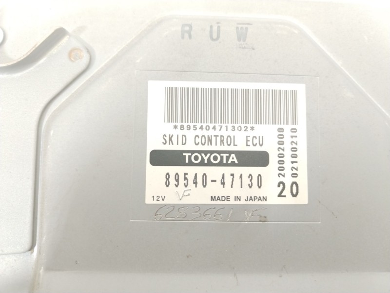 Recambio de centralita motor uce para toyota prius (nhw20) sol referencia OEM IAM 8954047130  