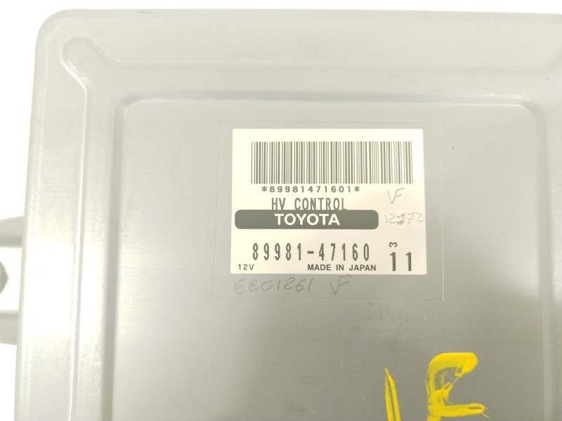 Recambio de modulo electronico para toyota prius (nhw20) sol referencia OEM IAM 8998147160  