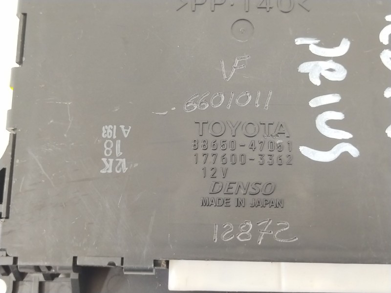 Recambio de modulo electronico para toyota prius (nhw20) sol referencia OEM IAM 8865047051  