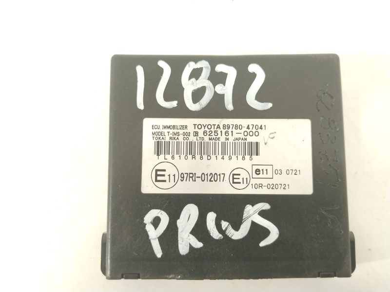 Recambio de modulo electronico para toyota prius (nhw20) sol referencia OEM IAM 8978047041  