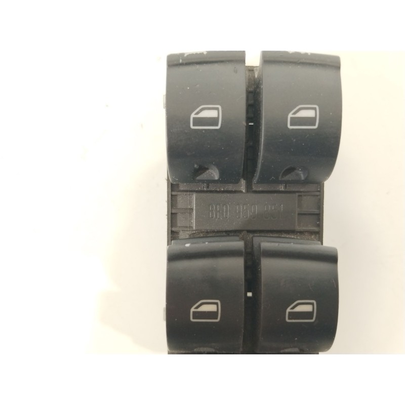 Recambio de mando elevalunas delantero izquierdo para audi a4 b7 avant (8ed) 2.0 tdi referencia OEM IAM 8E0959851  