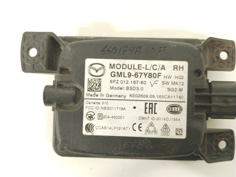 Recambio de sensor para mazda 6 station wagon (gj, gl) 2.2 d referencia OEM IAM GML967Y80F  