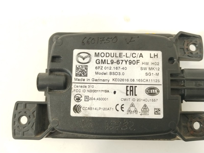 Recambio de sensor para mazda 6 station wagon (gj, gl) 2.2 d referencia OEM IAM GML967Y90F  