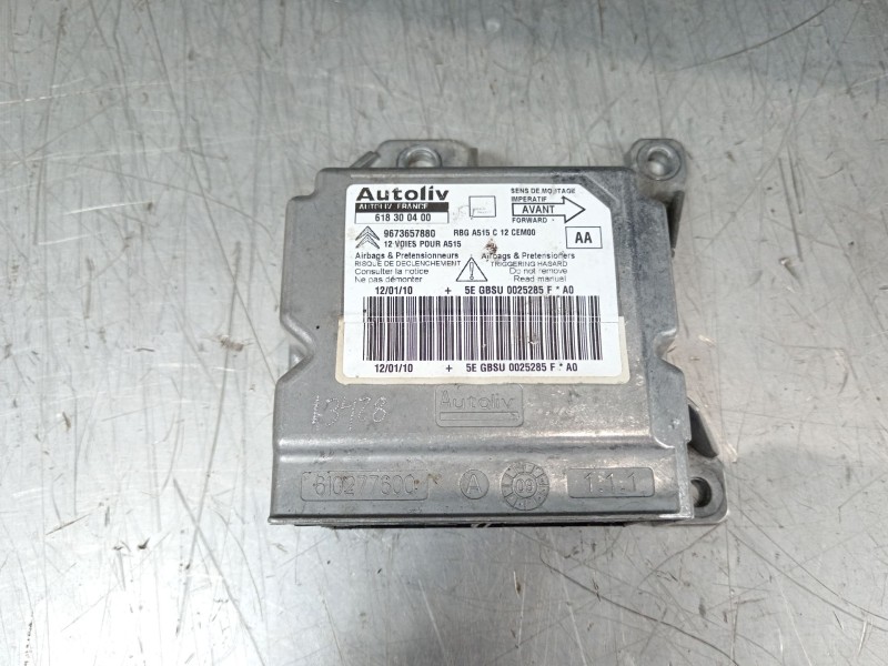 Recambio de kit airbag para citroën c3 ii (sc_) 1.6 hdi referencia OEM IAM 9684151577 16719697ZD 9673657880