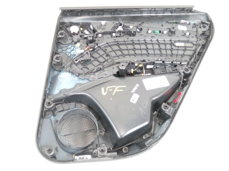 Recambio de guarnecido puerta trasera izquierda para audi q5 (fyb, fyg) 35 tdi quattro referencia OEM IAM 80A867487  